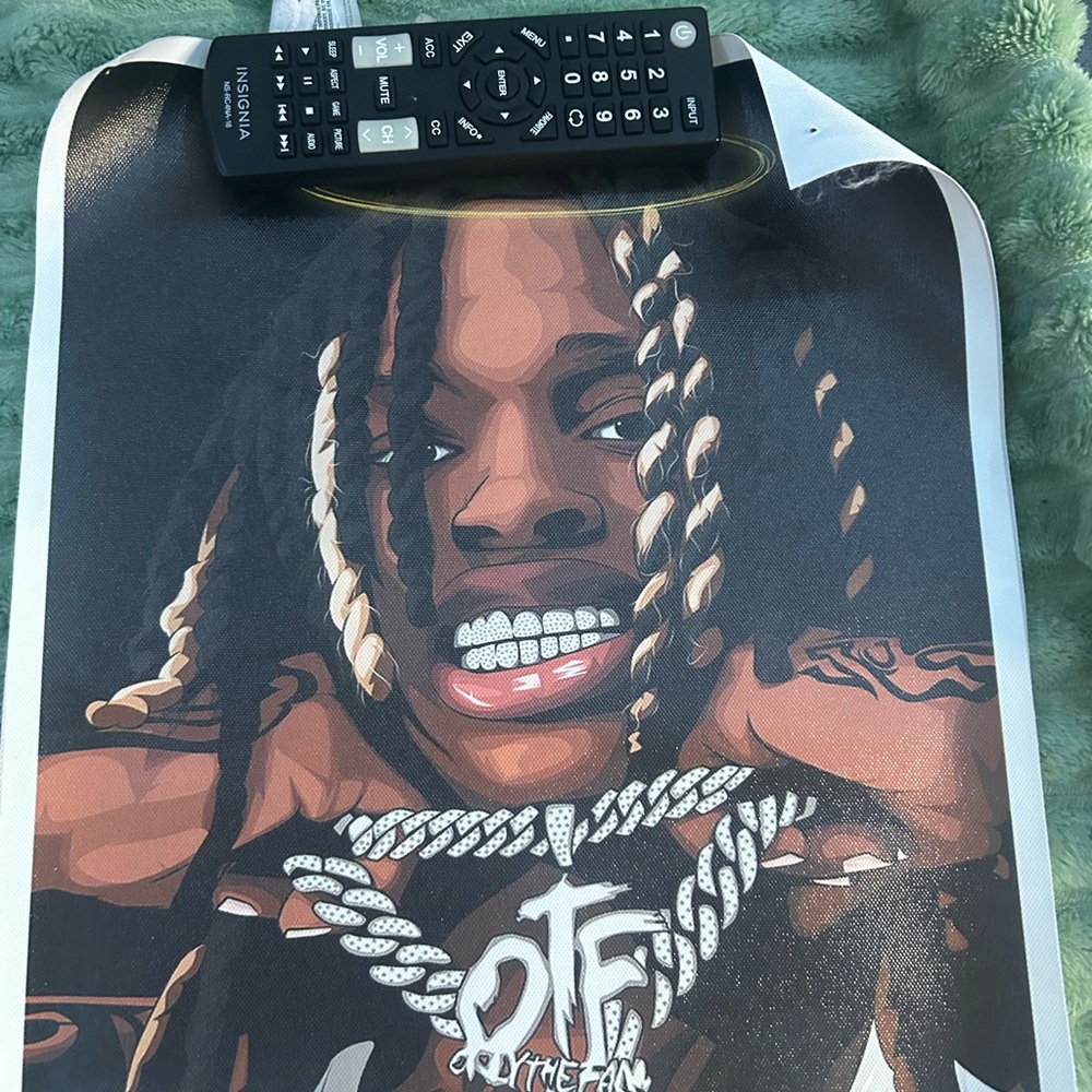 Graphic Art Poster with Rapper Design